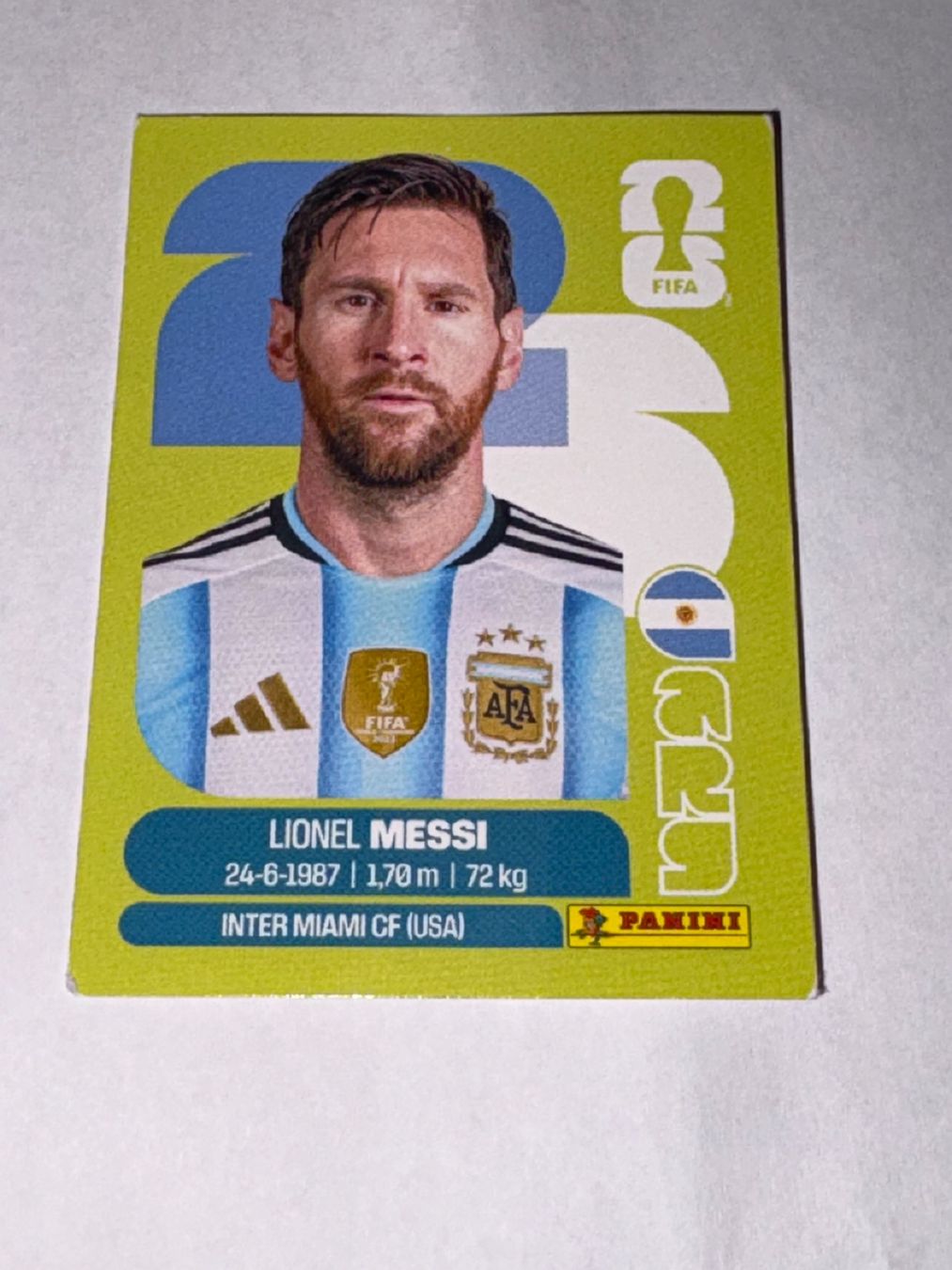 Panini Carte collezionabili: Figurina Messi – Nuovo (secondo la descrizione) da Davesco soragno venduto da Gaby230