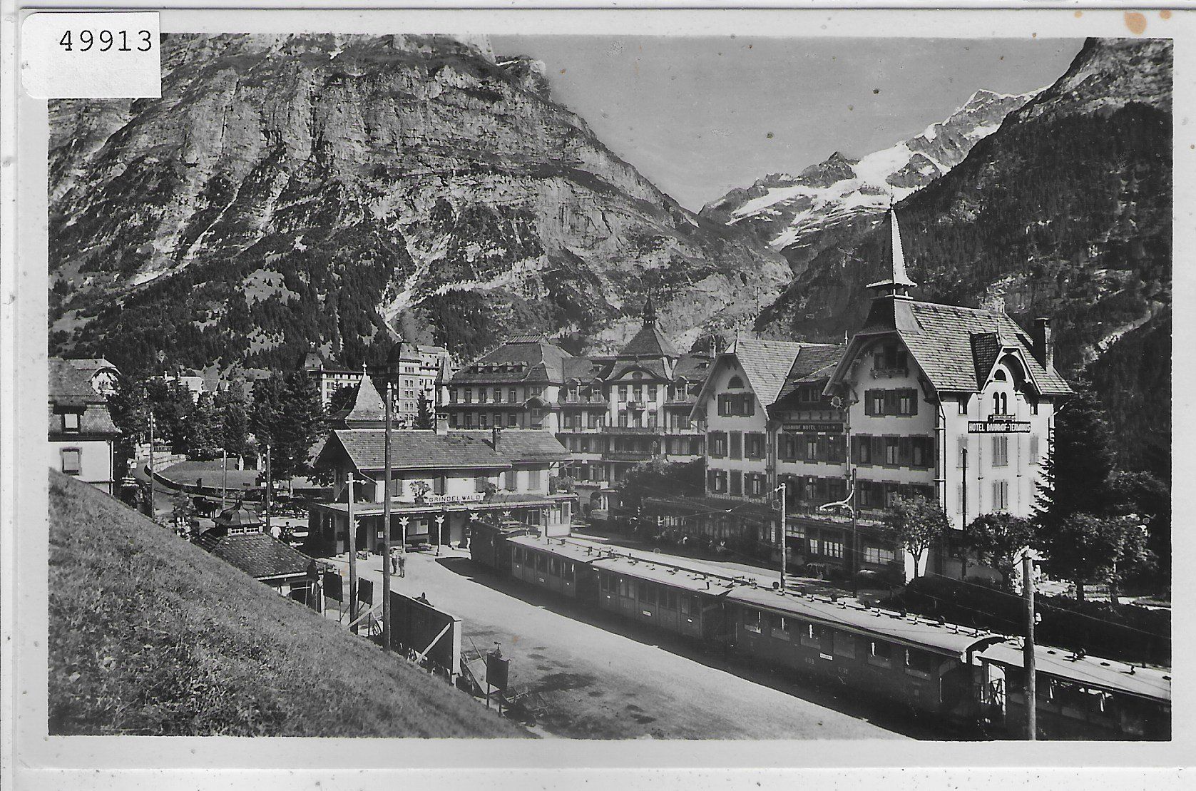Cartes postales: Grindelwald - Bahnhof – D'occasion à Ettingen par Kartenplanet