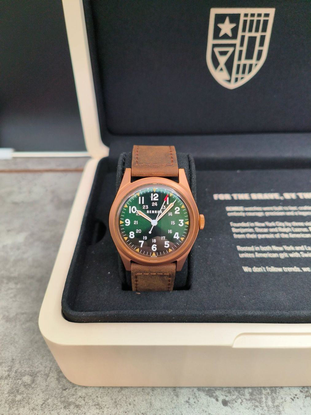 Orologi: Benrus – Nuovo e nell'imballaggio originale da La Chaux-de-Fonds venduto da curtitswisswatches 3
