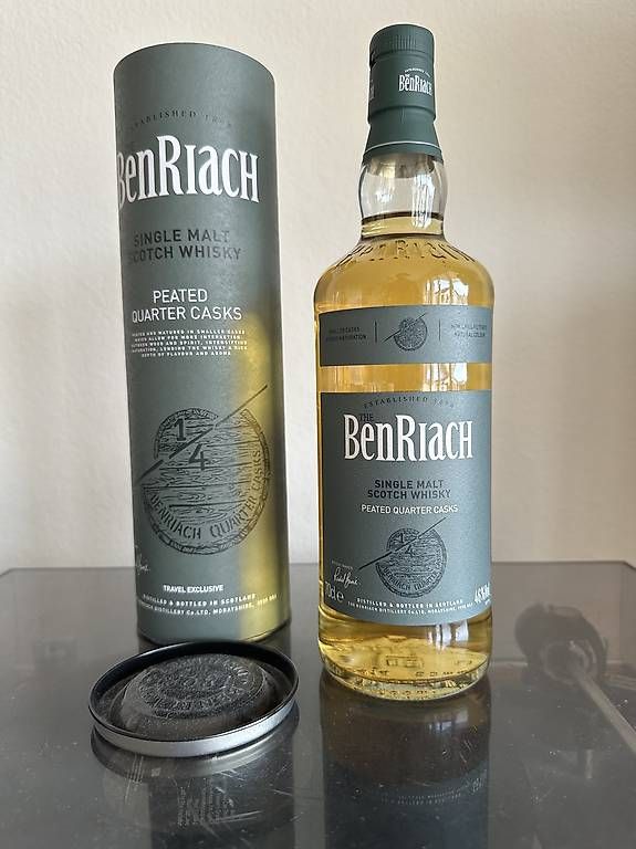 Benriach Spirituosen: BenRiach Quarter Cask – Neu und originalverpackt aus Bern von Wufan