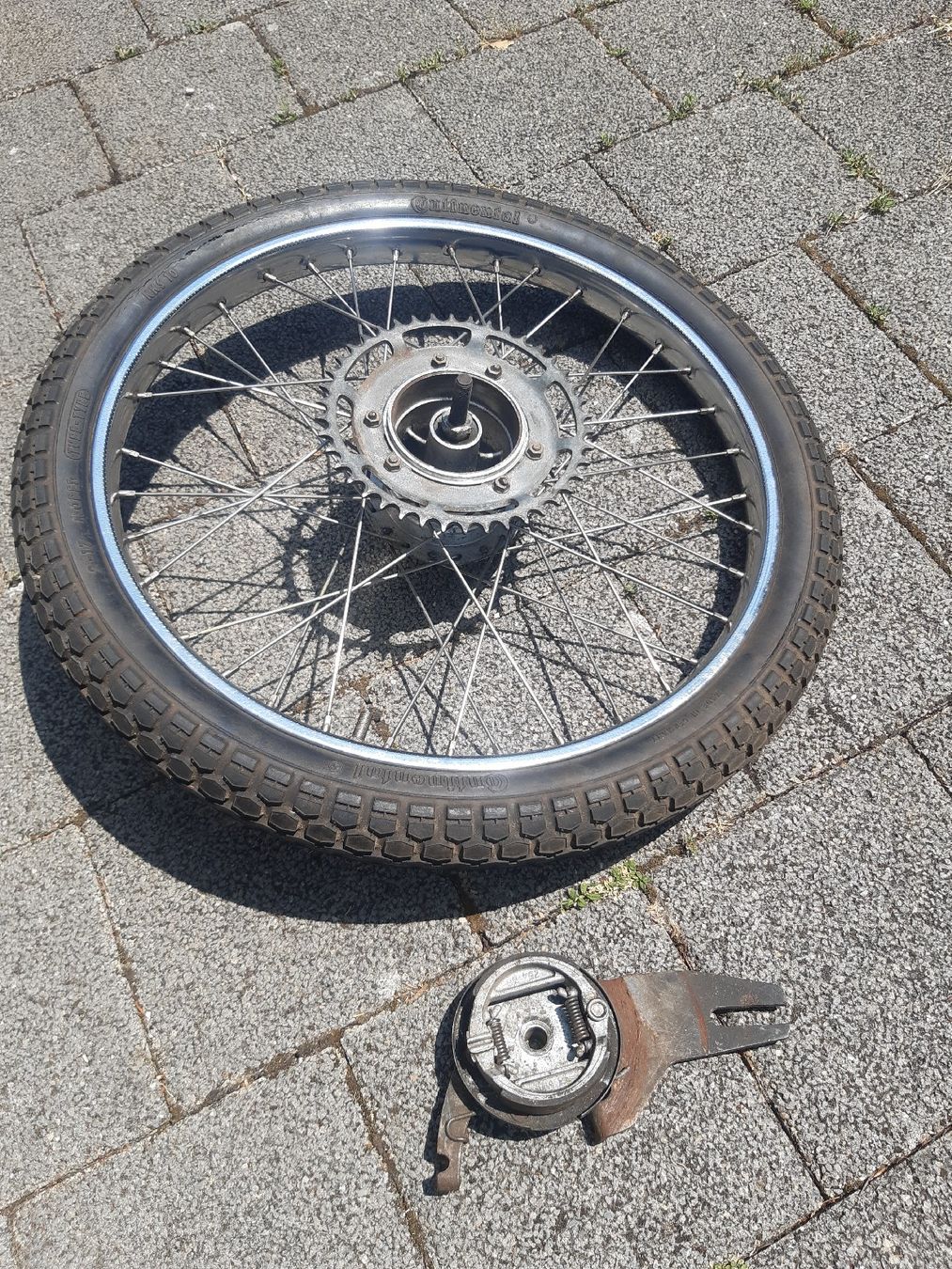 Puch Ciclomotori: Speichenrad 17" Puch Maxi – Usato da Zell LU venduto da Prijos 2