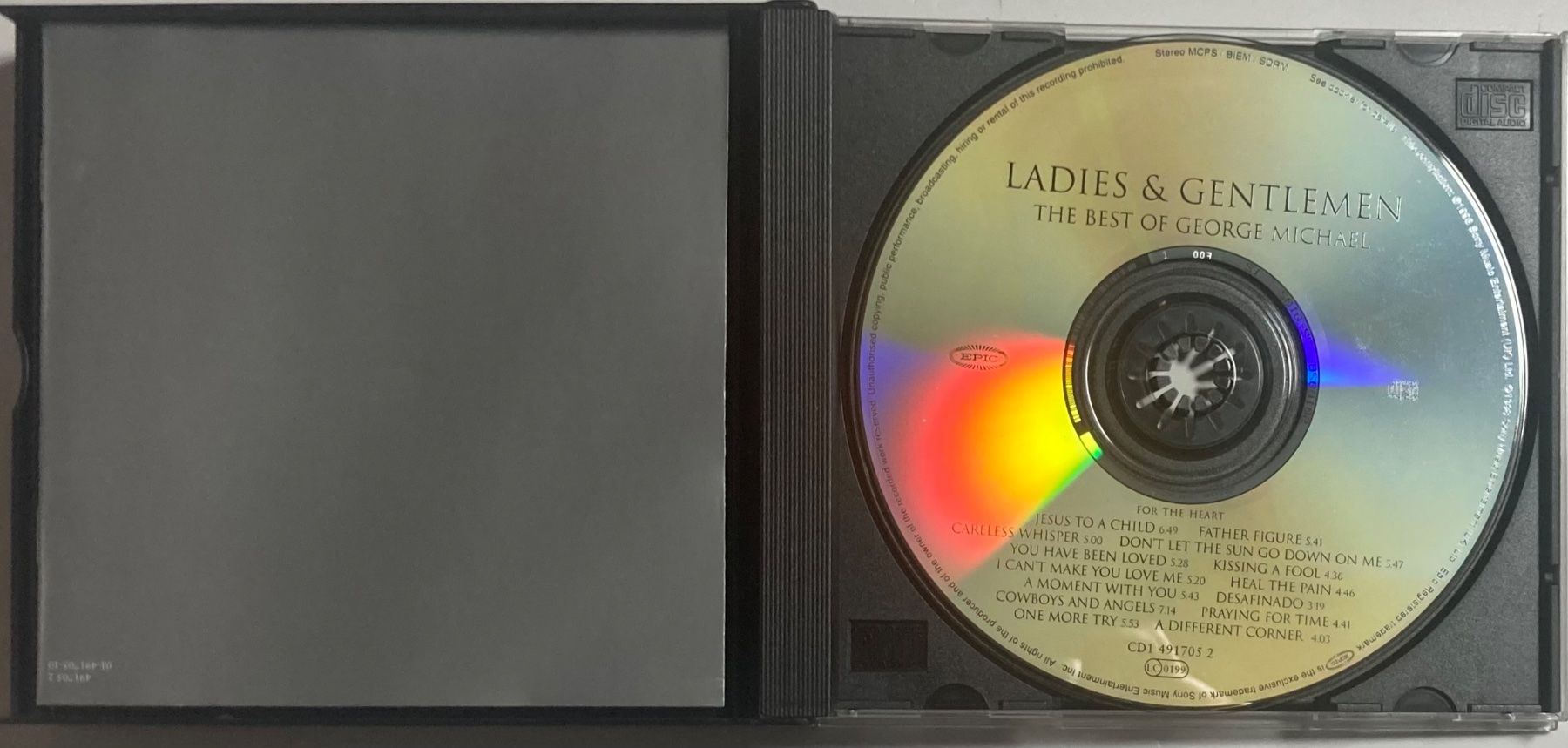 CD: GEORGE MICHAEL - LADIES & GENTLEMEN – Usato da Poliez-Pittet venduto da Newtown-Records 3