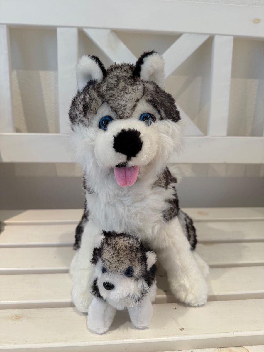 Spielzeuge: Husky Mama mit Baby – Gebraucht aus Beinwil (Freiamt) von Zpower