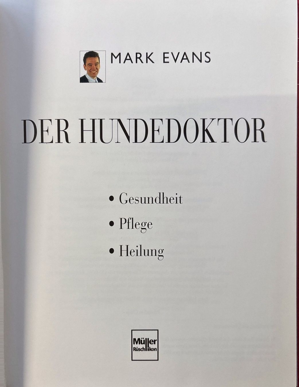 Libri: Der Hundedoktor – Nuovo e nell'imballaggio originale da Sarnen venduto da Livres 2