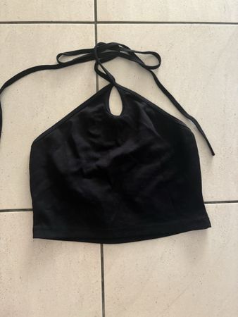 Dos nu top Zara noir taille S bon état