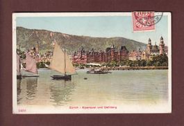 ZÜRICH - Alpenquai - 1907