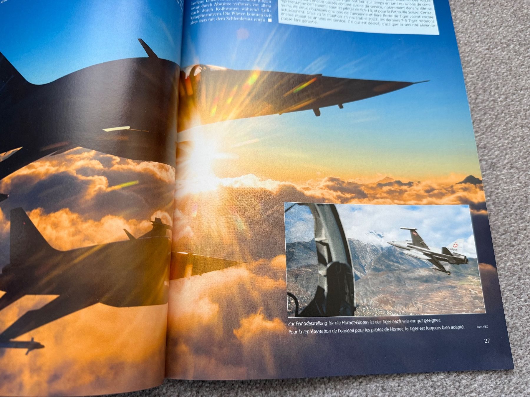 Riviste & Magazine: Jahrespublikation Schweizer Luftwaffe von 2024 – Usato da Brütten venduto da Hst1 4