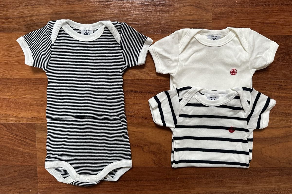 Petit Bateau Biancheria intima: Neues Petit Bateau Body Set / Grösse 62 – Nuovo e nell'imballaggio originale da Wynau venduto da marif23 1