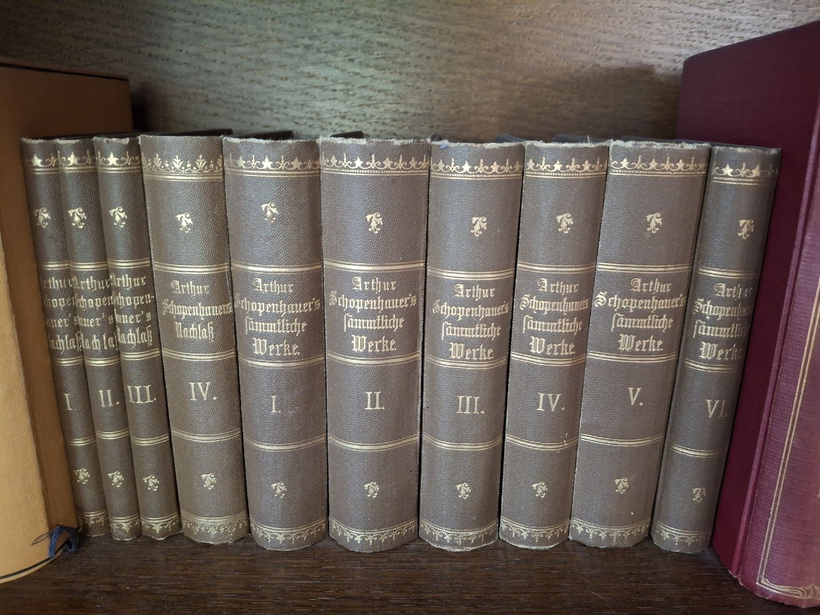 Libri: Arthur Schopenhauer Sämmtliche Werke  – Usato da Bäriswil BE venduto da vonys