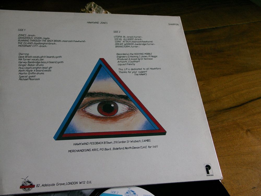 Hawkwind zones m. Ginger Baker Kaufen auf Ricardo