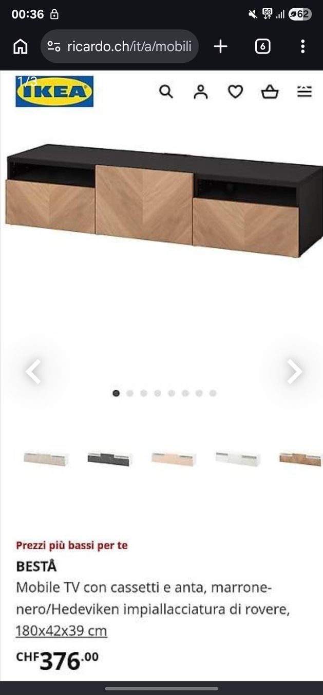 Ikea Mobili TV: Bestå Ikea Mobile TV – Usato da Bern venduto da YarickKozlov