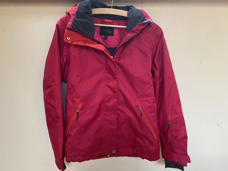 Pinkfarbene Skijacke in der Grösse 42