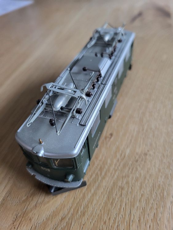 Bemo Modelleisenbahnen: Bemo Ge 4/4 I 608 "Madrisa" – Gebraucht aus Diegten von Ckrapf 3