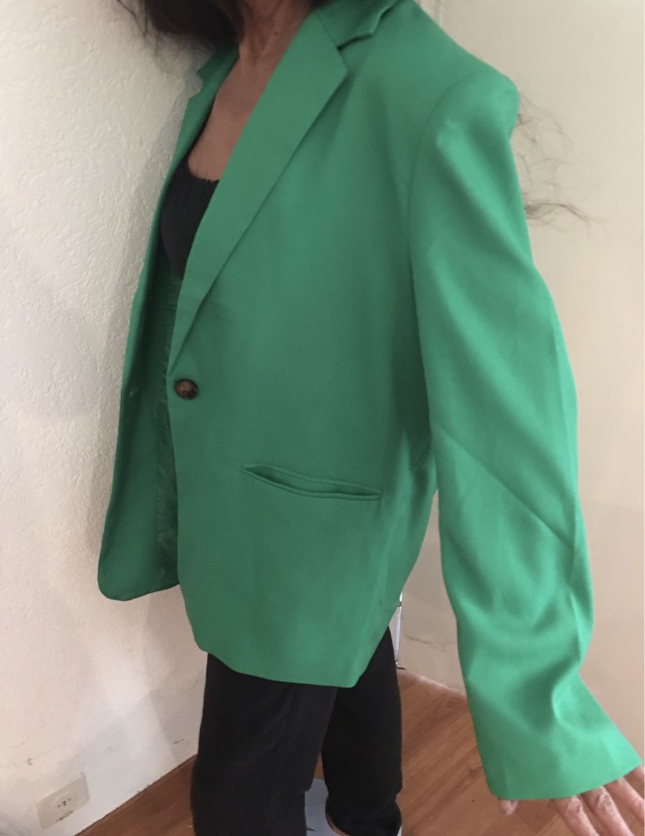 Giacche: Stylischer Blazer - Grün, Grösse 38 – Nuovo (secondo la descrizione) da Le Grand-Saconnex venduto da christianbmarx 2