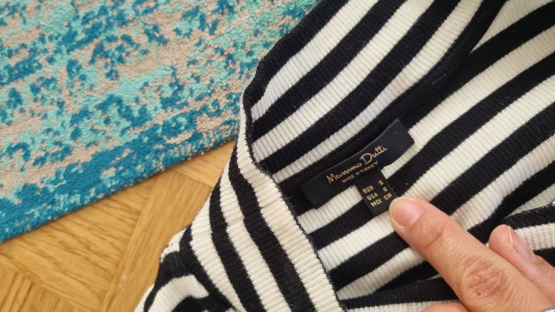 Massimo Dutti Vestiti: Massimo Dutti Kleid, gestreift, Gr. S  – Nuovo (secondo la descrizione) da Bern venduto da Fabi2209 2