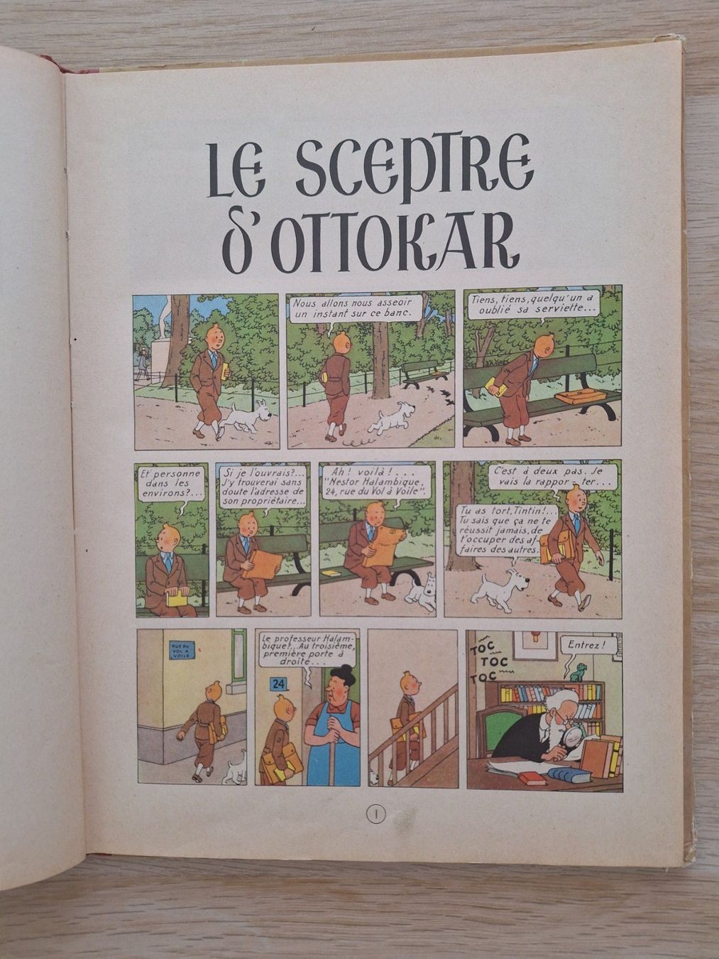 BD: TINTIN / Le sceptre d'Ottokar / B7 – D'occasion à Nyon par beny13 4