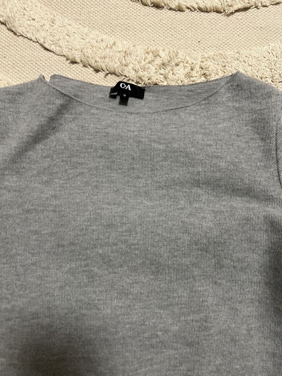 C&A Maglioni & Felpe: grauen C&A-Pullover in Grösse M  – Nuovo (secondo la descrizione) da Lachen SZ venduto da cotico91 1