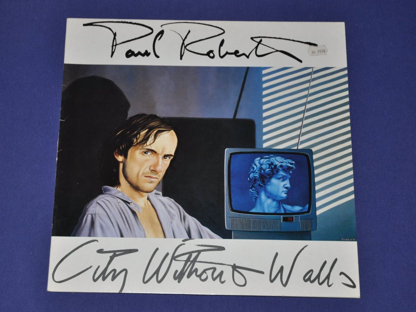 Vinyles: LP Paul Roberts - City Without Walls – D'occasion à Boll par Theodora15