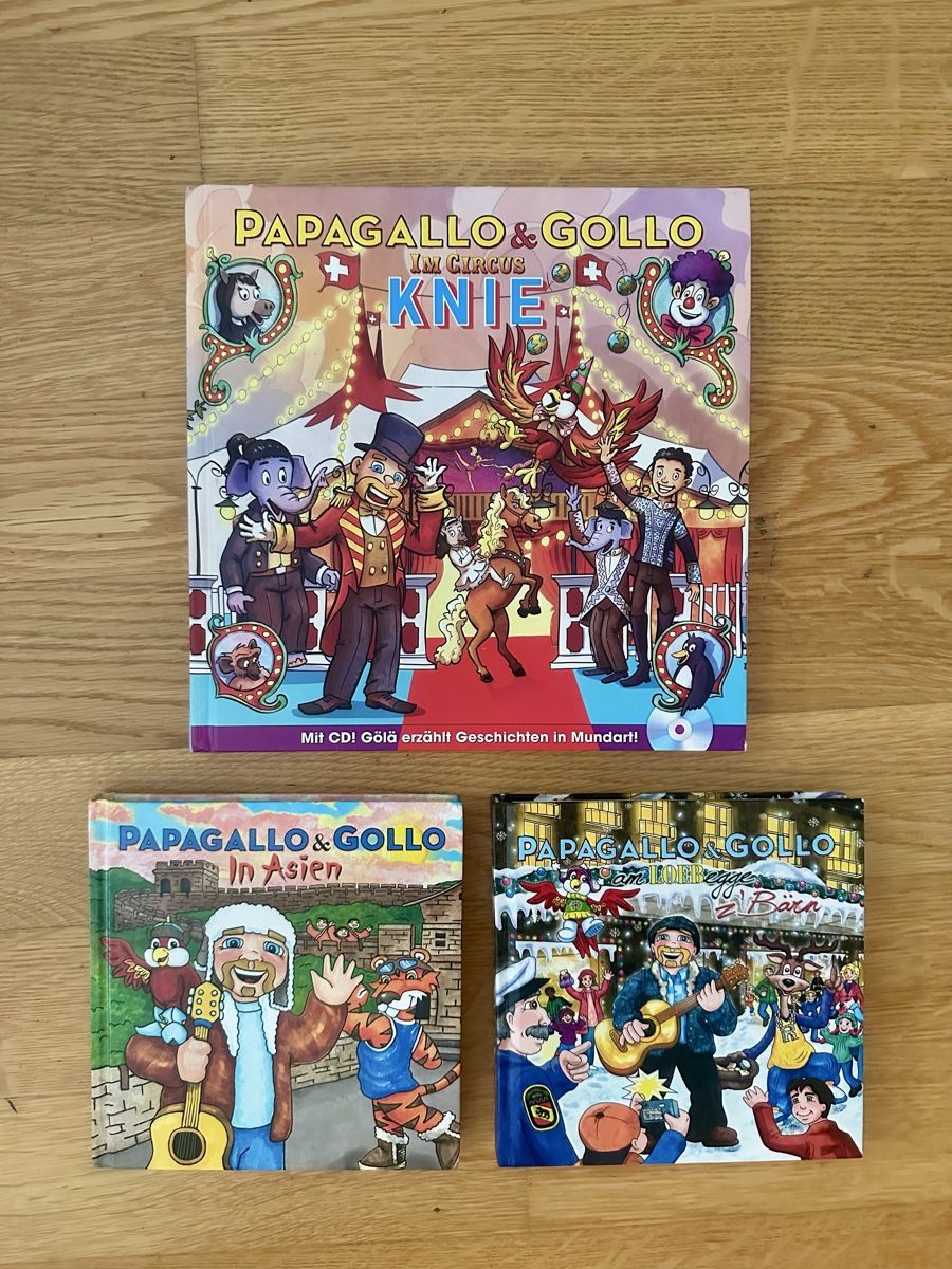 Libri: Papagallo & Gollo Bücher mit CDs Konvolut – Usato da Affoltern am Albis venduto da Sveta75