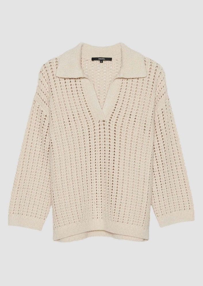 Someday Maglioni & Felpe: Someday. Strickpullover, beige, Gr. 36, neu! – Nuovo e nell'imballaggio originale da Malters venduto da Gisi80 8