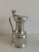 Zinnkrug, Krug mit Deckel, Top Zustand! (51)