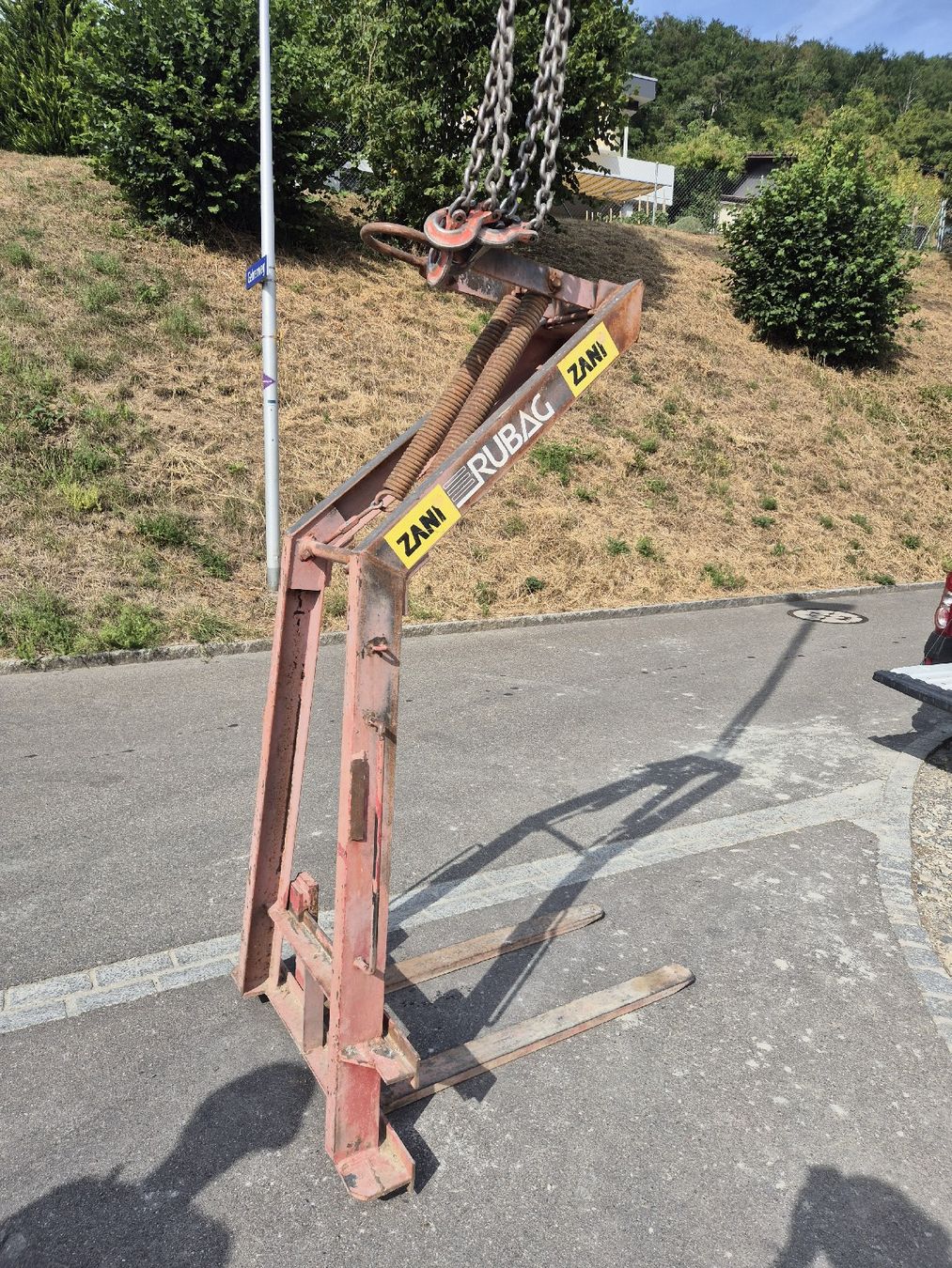 Kräne: Rubag Krangabel Palettengabel ab CHF 1.- – Gebraucht aus Buchs ZH von lukas_6708 5