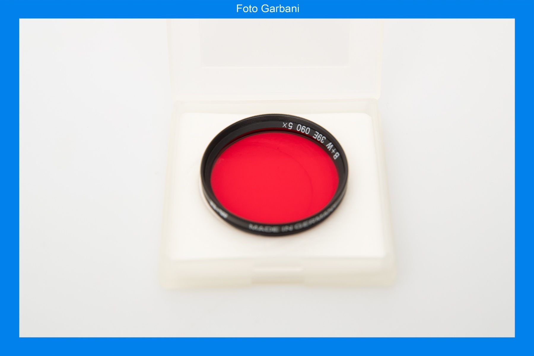 Filtri: Proline B+W Filter rosso diametro 39 – Usato da Muralto venduto da FotoGarbani