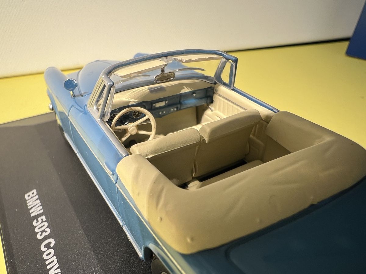 BMW Modellini d'auto: BMW 503 Cabrio in 1/43 – Nuovo e nell'imballaggio originale da Weinfelden venduto da Kammerflimmern 1