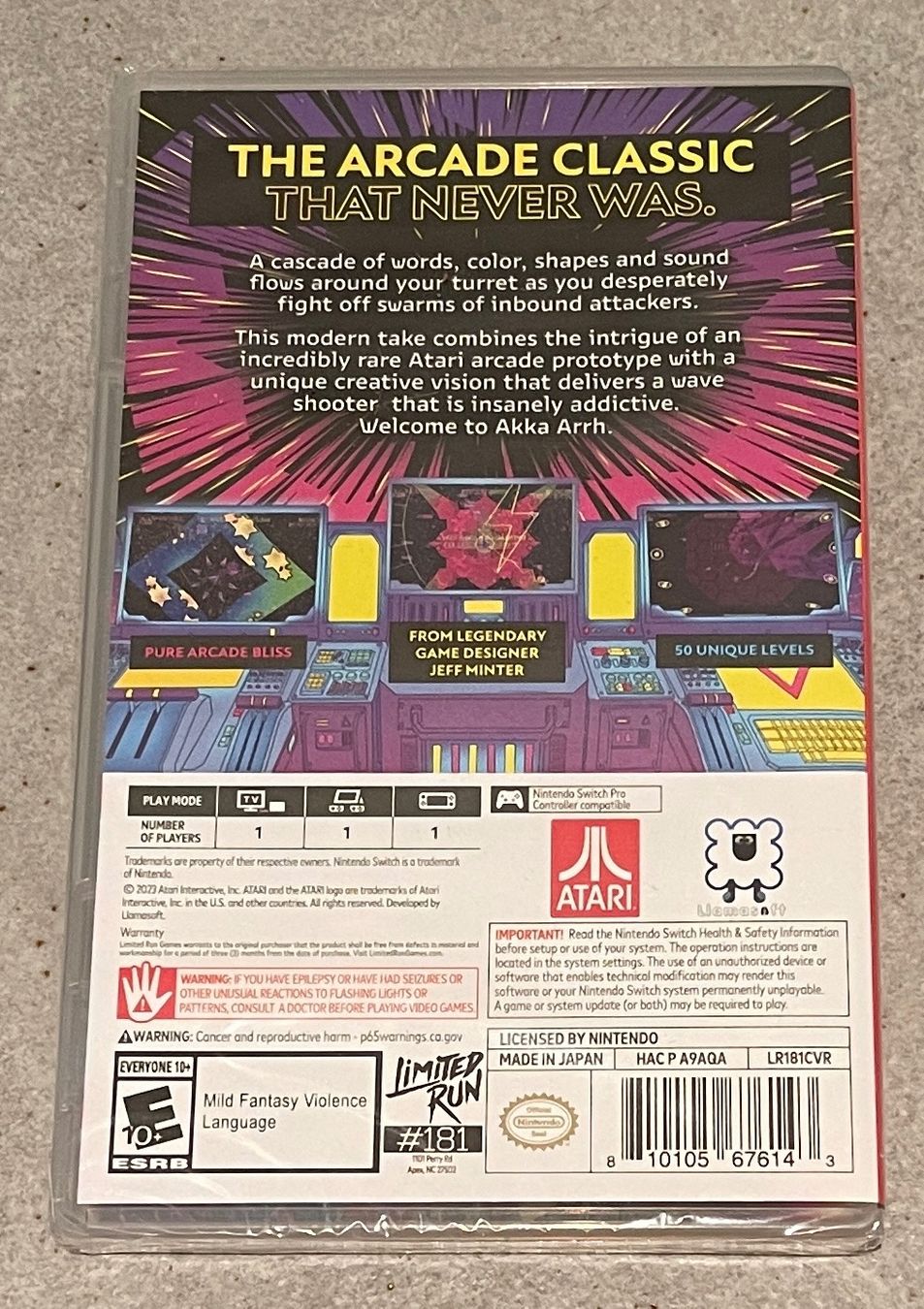 Nintendo Spiele: Nintendo Switch - Akka Arrh Switch Limited Run #181 - SEALED – Neu und originalverpackt aus Hinwil von weu_yll6 1