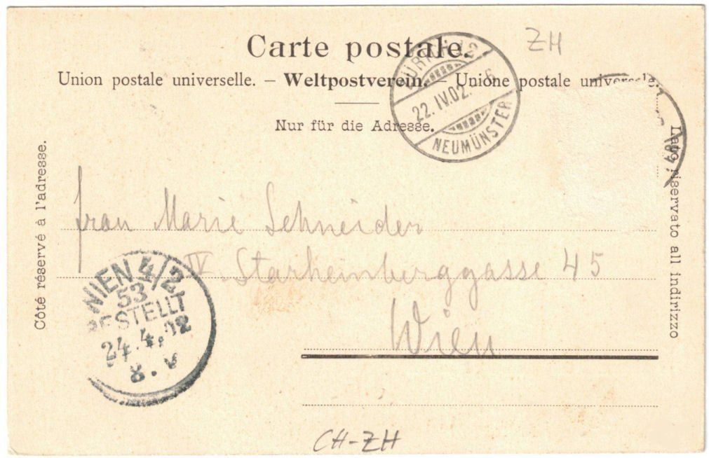 Cartoline postali: Zürich - Dolder mit Standseilbahn – Usato da Binningen venduto da Mountainrider 1