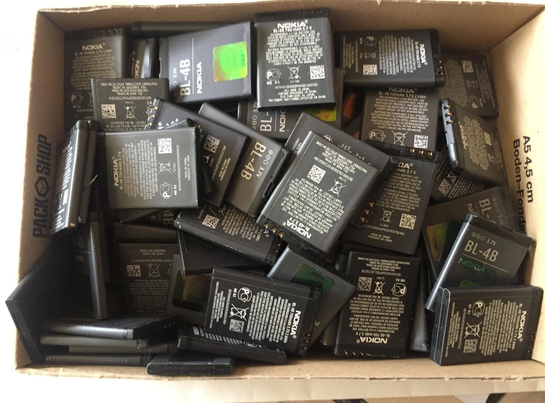 Nokia Batterie: 100 x NOKIA BL-4B Batterie Accu Original – Usato da Genève venduto da Cockattoo 1
