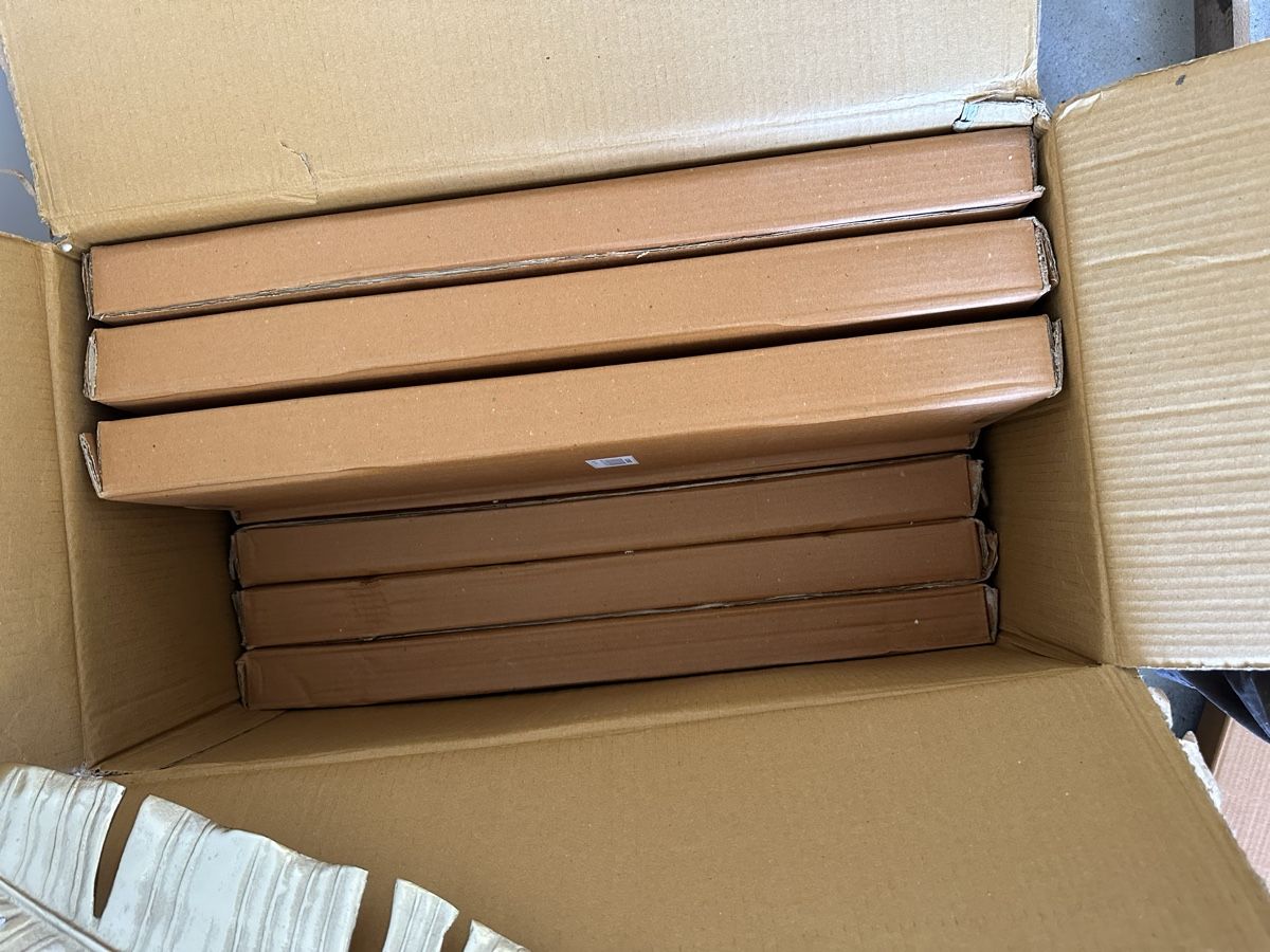 Tutte le decorazioni: 10x Dekoteller Blattform – Nuovo e nell'imballaggio originale da Wolfhalden venduto da Saemy77 3