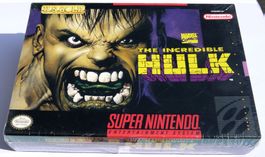 SNES: Incredible Hulk, CIB, NEUF sous Blister ! TOP !