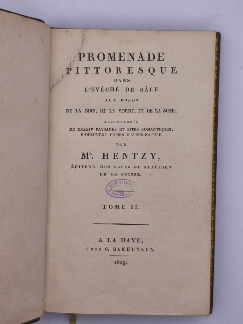 Libri: BASEL - HENTZY - 1808-1809 – Usato da Goldach venduto da Gaip 7