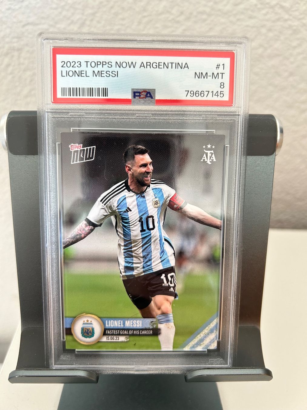 Topps Sammelbilder & Trading cards: Lionel Messi Topps Now 8 – Neu und originalverpackt aus Küssnacht am Rigi von Munsa