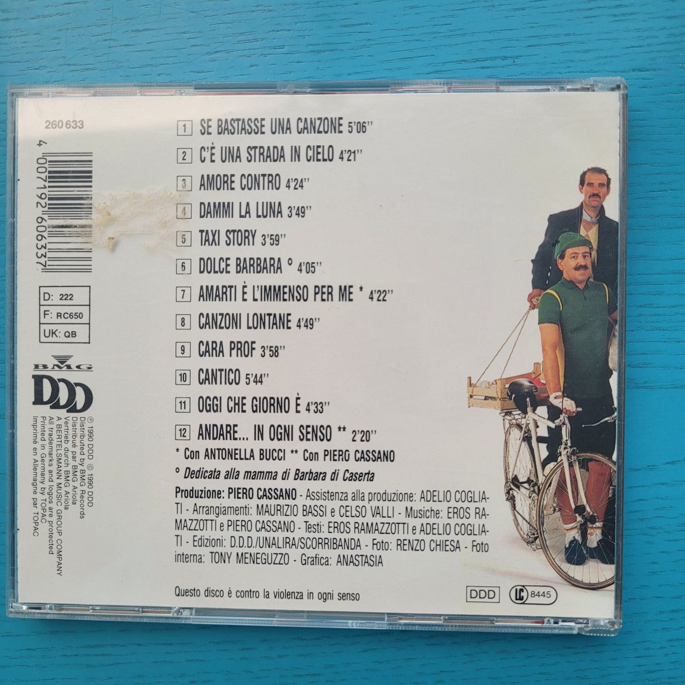 CD: Eros Ramazzotti - In ogni senso – Nuovo (secondo la descrizione) da SCHÜBELBACH venduto da CoKaHa 2