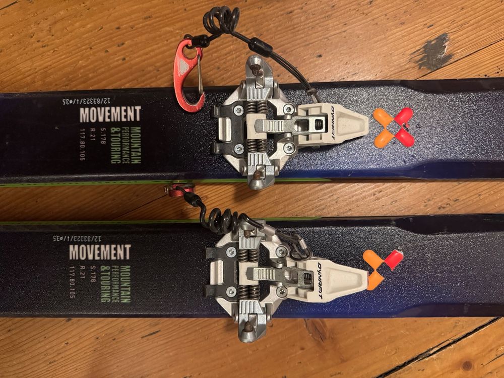 Movement Skis: Movement Touren Ski inkl. Bindung, Colltex Felle! – D'occasion à Sissach par velo016 3