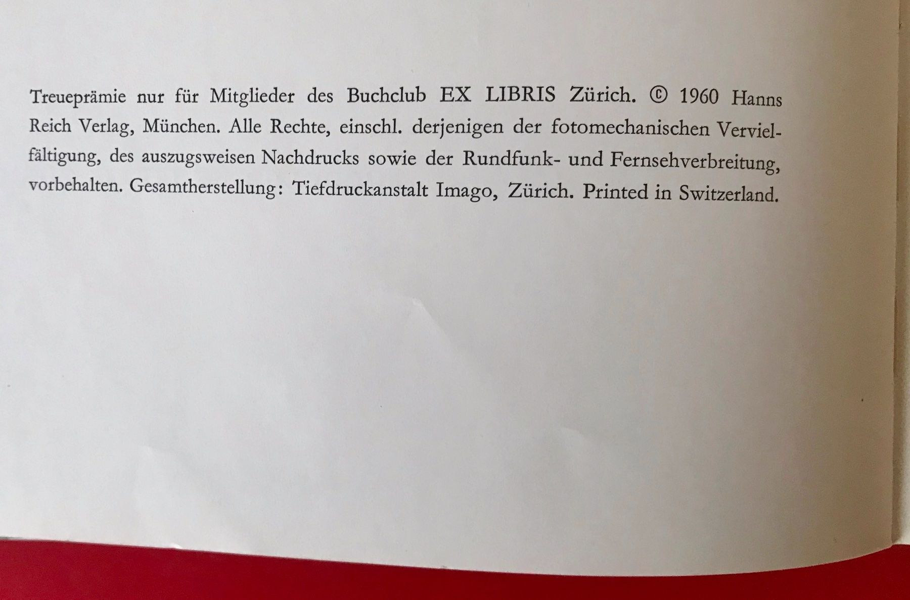 Libri: CIRCUS Kübler & Opitz / E.A. 1960 – Usato da Zürich venduto da EYEBOOKS 1