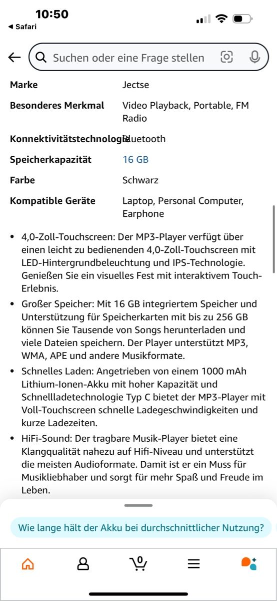 Tragbarer Mediaplayer: HiFi Player x20 – Gebraucht aus Winterthur von Svrvh97 2