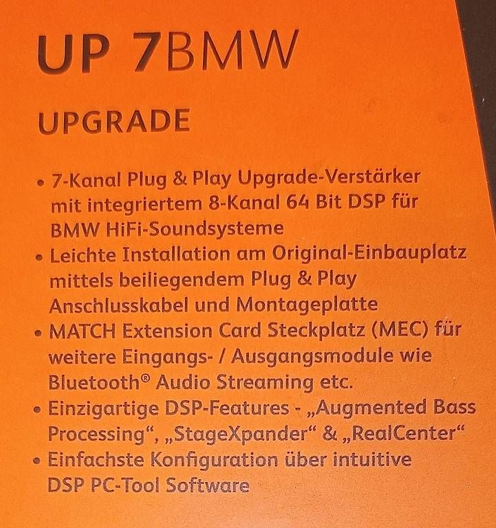 Verstärker: Match UP 7 BMW Verstärker  – Gebraucht aus Worb von Meandyou0 3