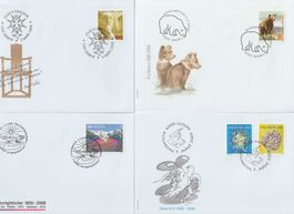 CH: FDC - Jahresserie 2009, komplett mit 26 Briefen