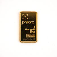 1g Goldbarren