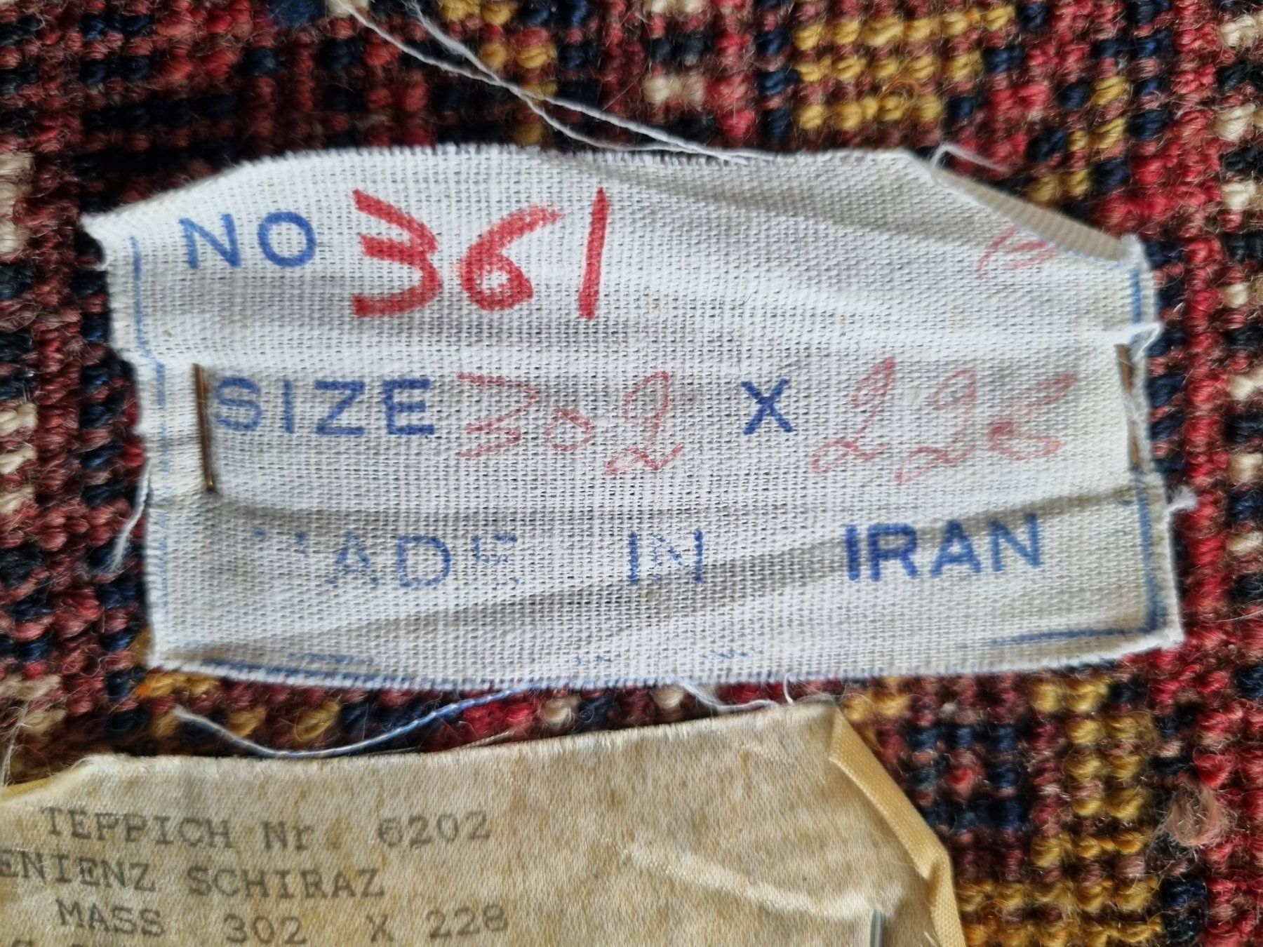 Tappeti: Perserteppich von Iran, Schiraz 228 x 302cm – Usato da Goldach venduto da ladybird75 5