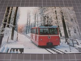 AK Dolderbahn im Winter Zürich