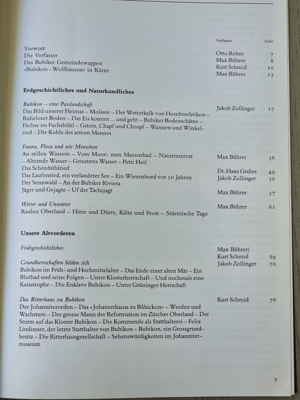 Bücher: Bubikon-Wolfhausen: Zwei Dörfer - eine Gemeinde – Gebraucht aus Villigen von Tschachtlan 2