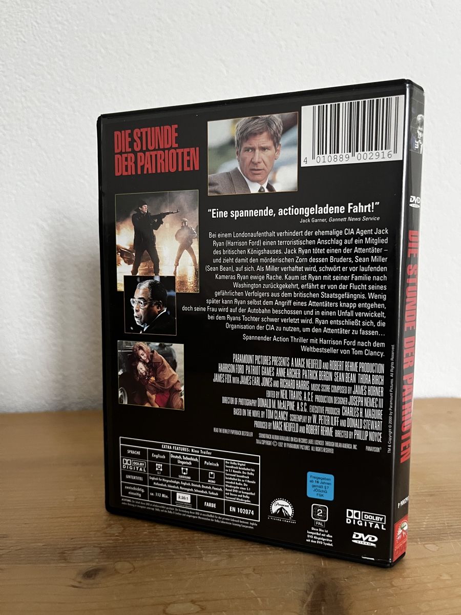 Alle DVDs: Harrison Ford - Stunde der Patrioten DVD – Gebraucht aus Bassersdorf von McRob00 2