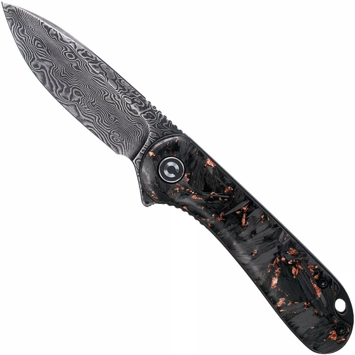 Taschenmesser: CIVIVI Elementum Damascus Shredded CF – Neu und originalverpackt aus Courfaivre von Devens28