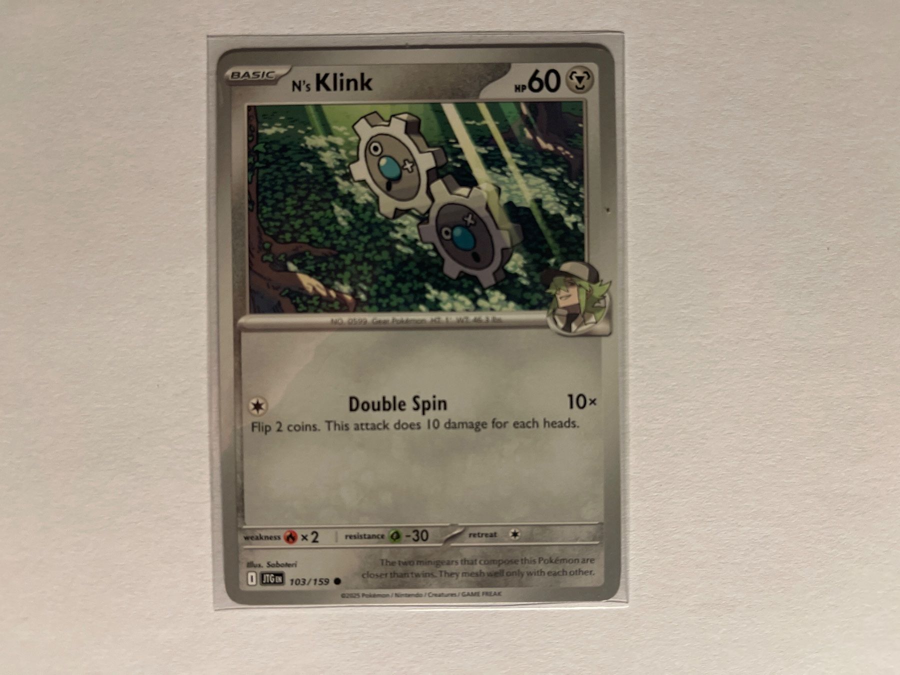 Pokémon Carte collezionabili: J/Pokemon Karte: N's Klink - Basic – Usato da Frutigen venduto da swissTCGworld