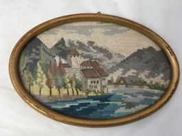 Bild ovale Form ! Schloss Chillon !