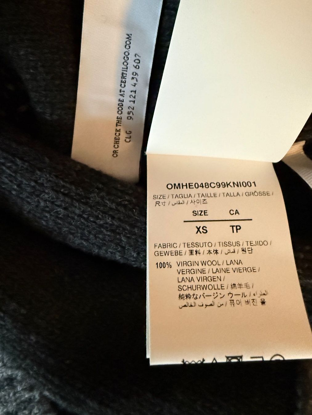 Off-White Pullover & Sweatshirts: Off-White Wollpullover,  Grösse XS, Top Zustand! – Gebraucht aus Bonstetten von Goodbuy1 5
